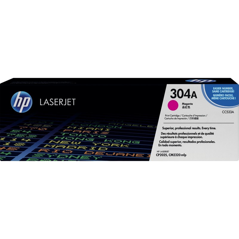 hp ColorSphere Toner CC533A, magenta