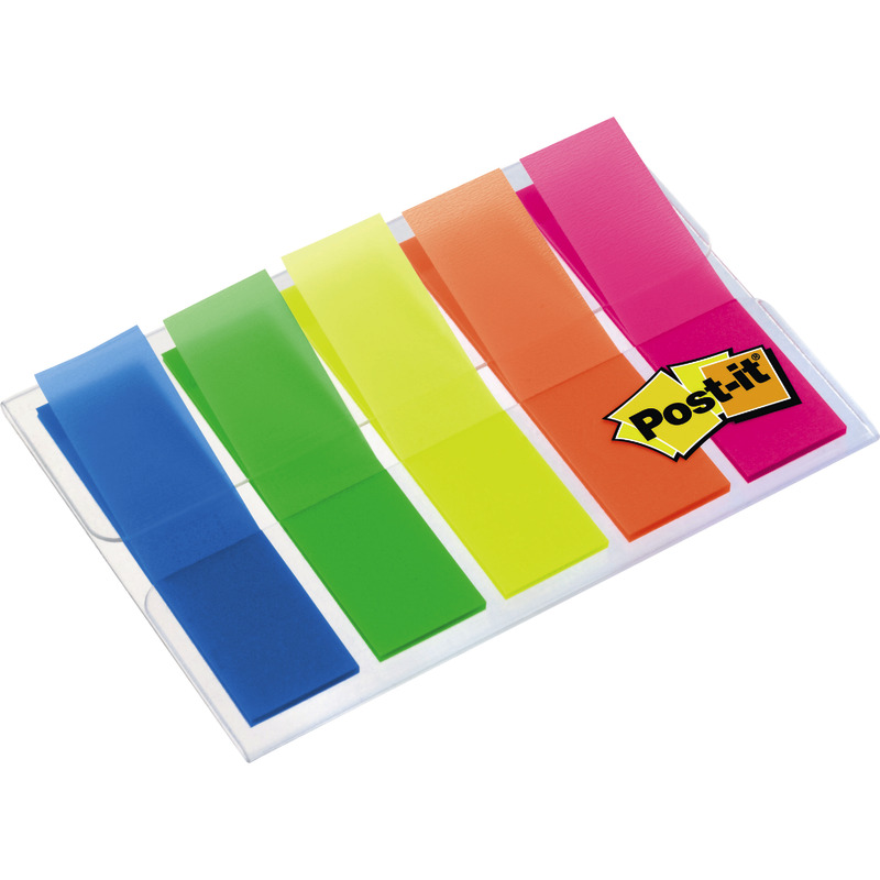 Post-it® Index Haftstreifen im Etui, Mini