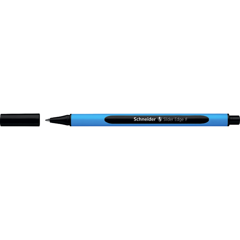 SCHNEIDER Kugelschreiber Slider Edge F - schwarz
