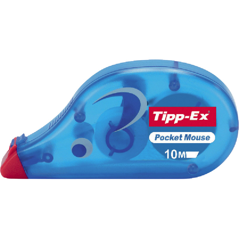 Tipp-Ex Einweg-Korrekturroller Pocket Mouse, Bandmaße: 4, 2 mm x 10 m