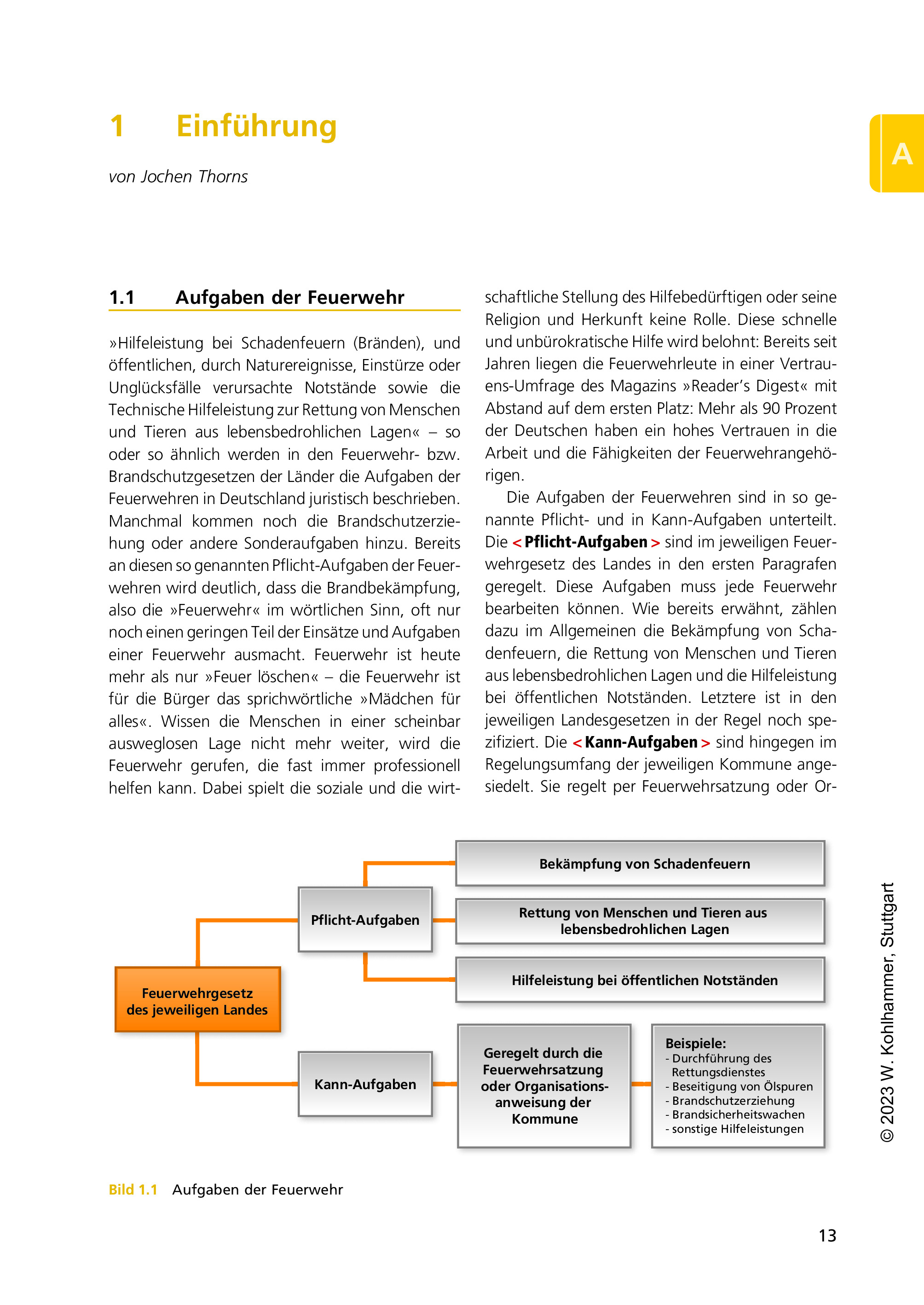 Das Feuerwehr-Lehrbuch