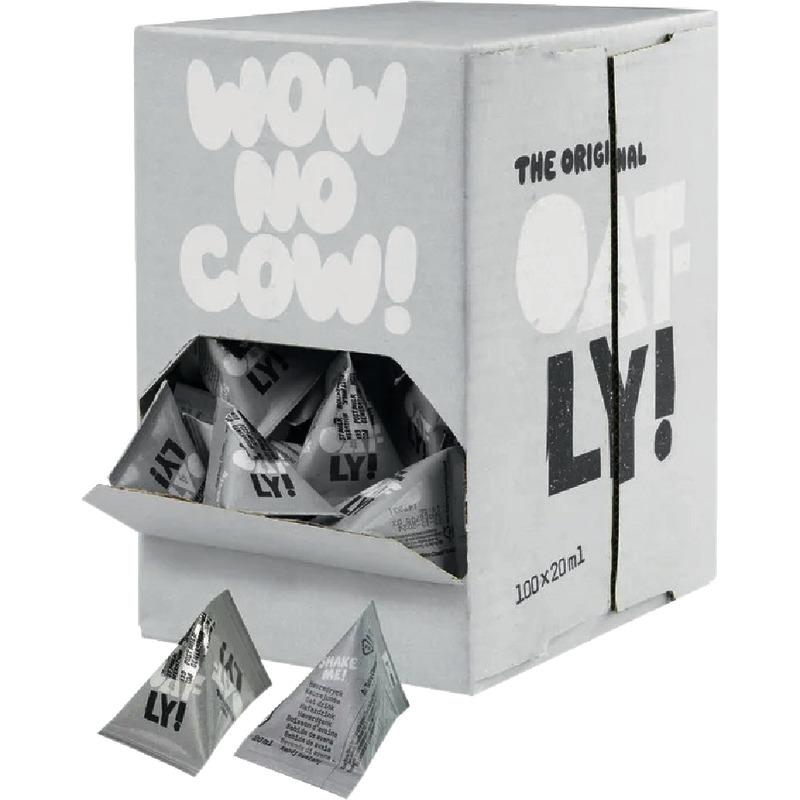 OATLY Haferdrink Original, Tassenportionen, je 20 ml, 100 Stück