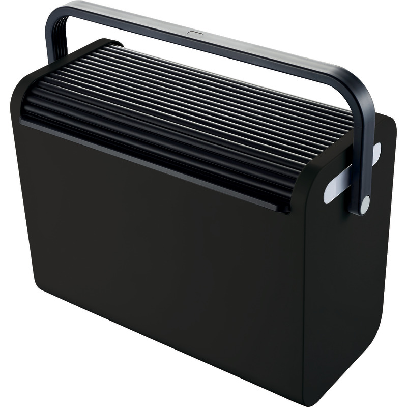 Helit Mobilbox mit Rolloverschluss 81 - schwarz