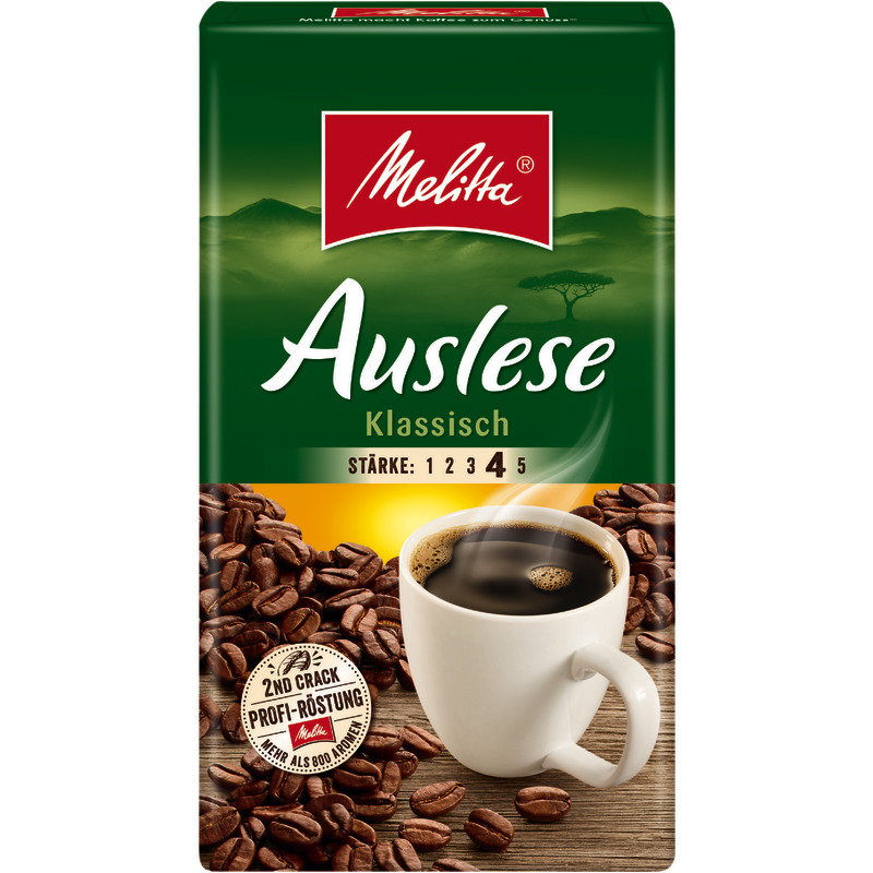 Melitta Café Auslese, 500 g, gemahlen