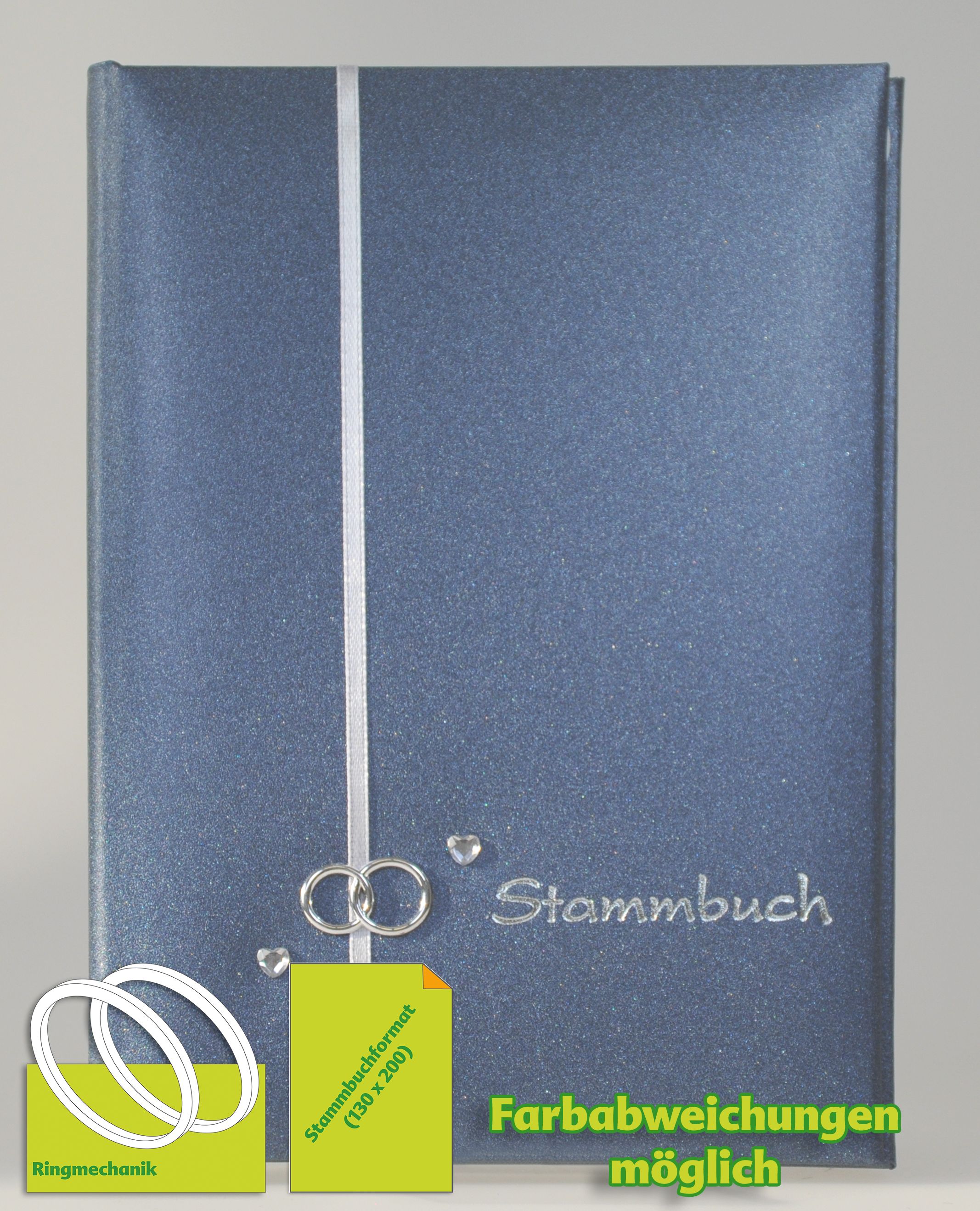 Stammbuch LUNA mit Ringmechanik