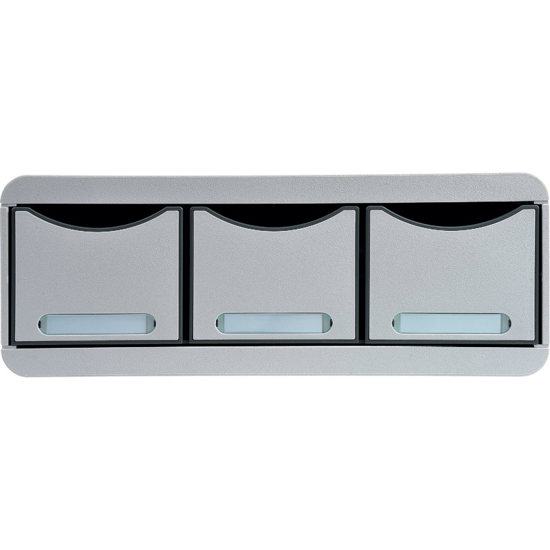EXACOMPTA Schubladenbox 318740D, 3 Schubladen