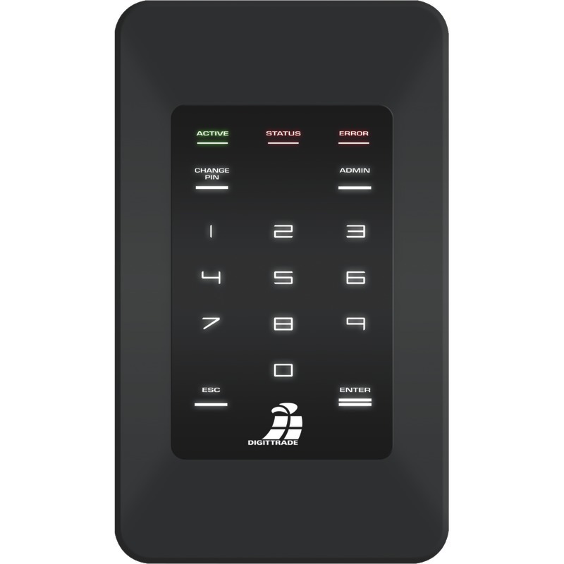 Digittrade HS256S Externe HDD Festplatte High Security, 500 GB