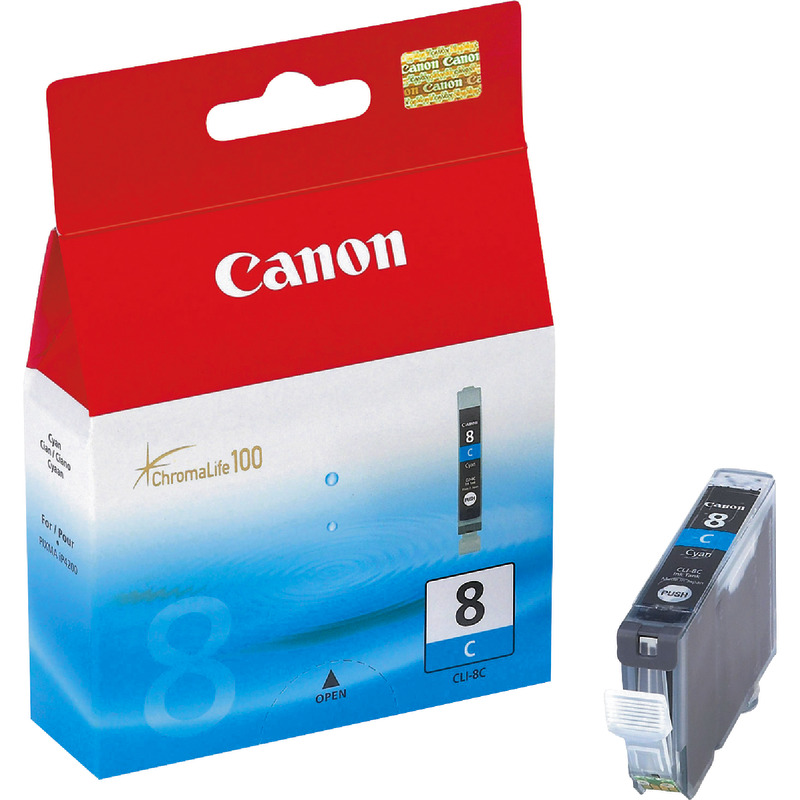 Canon Tintenpatrone CLI 8C, cyan Canon Tintenpatrone CLI 8C, cyan