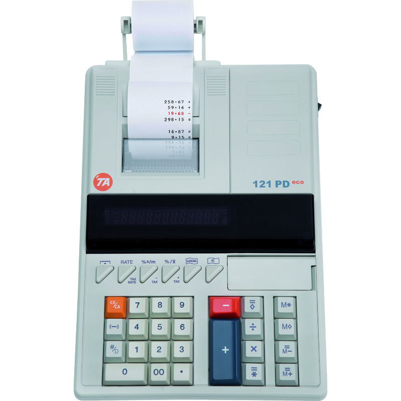 TA Triumph-Adler Tischrechner 121 PD ECO