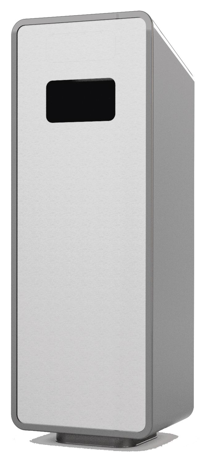 Abfallbehälter prime 110l mit Edelstahl-Front