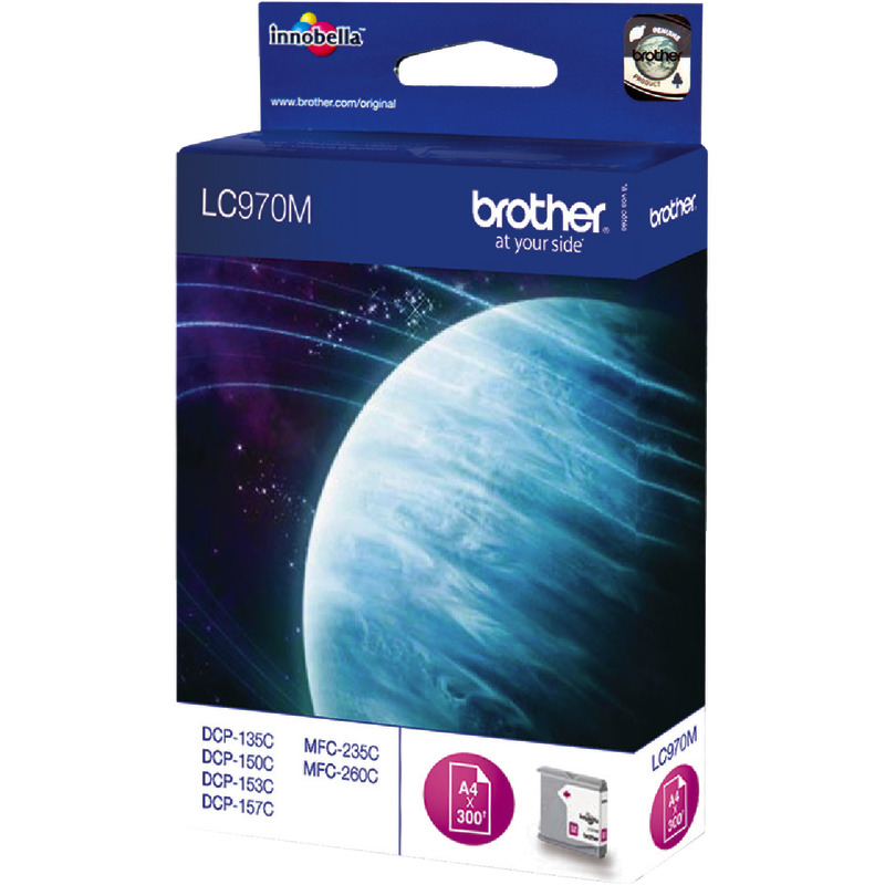 Brother Tintenpatrone LC970M, magenta