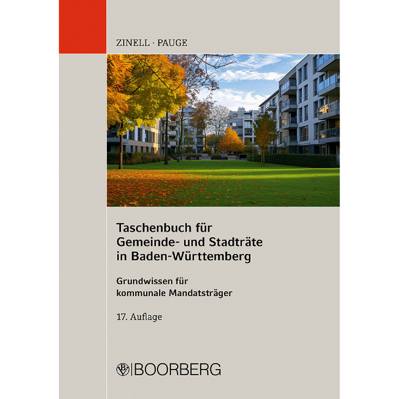 Taschenbuch für Gemeinde- und Stadträte in Baden-Württemberg