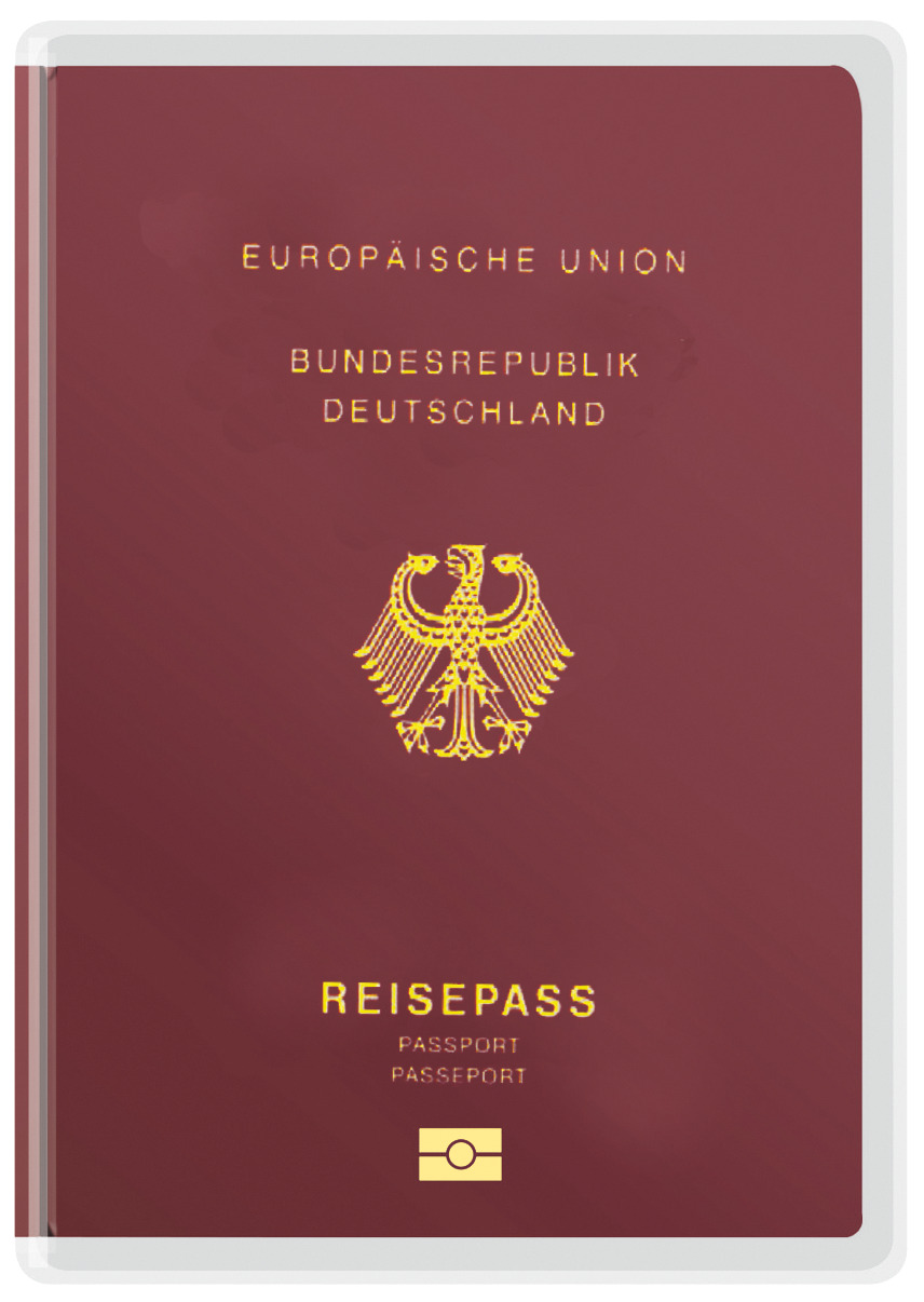 Ausweishülle für neuen Reisepass (2017)