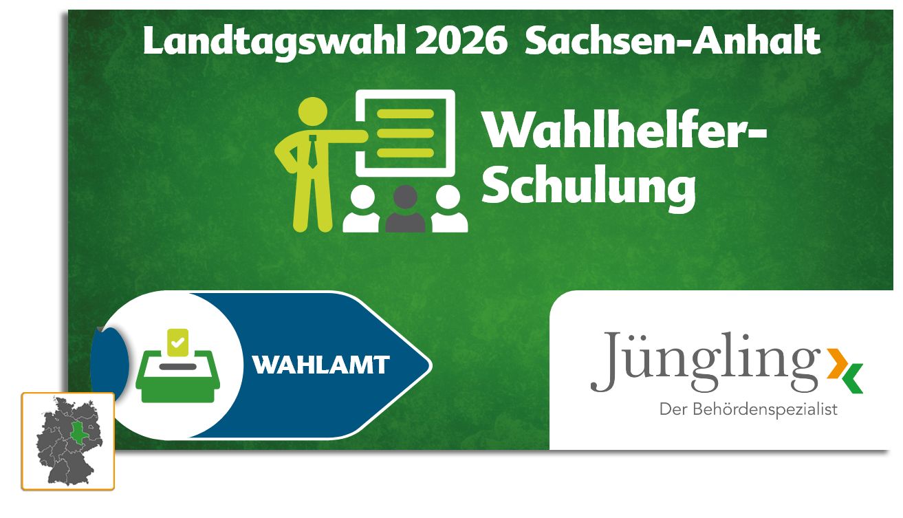 Digitaler Lernkurs (Brief-)Wahlvorstand/Wahlhelfer zur Landtagswahl 2026 Sachsen-Anhalt