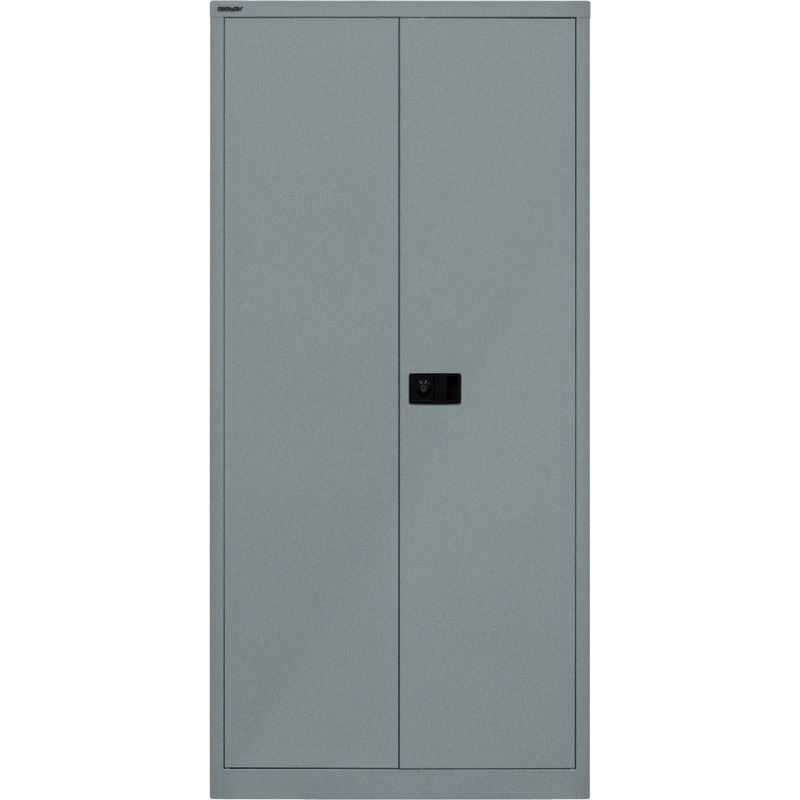 BISLEY Flügeltürenschränke UNIVERSAL, 4 Fachböden/5 Ordnerhöhen - silber