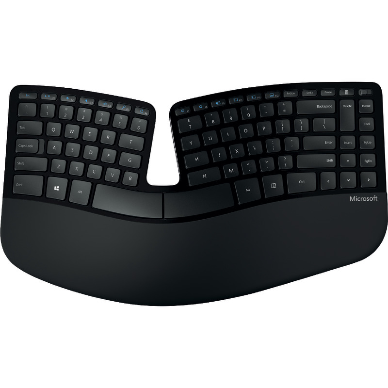 Microsoft Sculpt Ergonomic Keyboard, mit separatem Ziffernblock