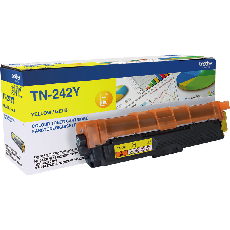 Brother Toner TN-242Y, gelb