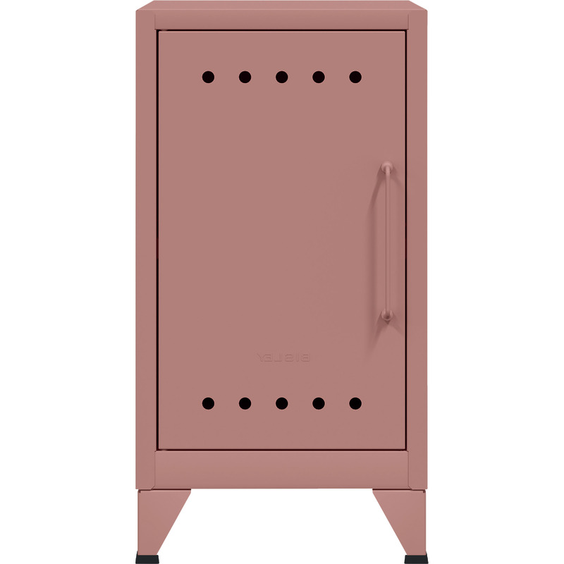 Bisley Fern Mini Ablageschrank, linksseitig öffnend - pink