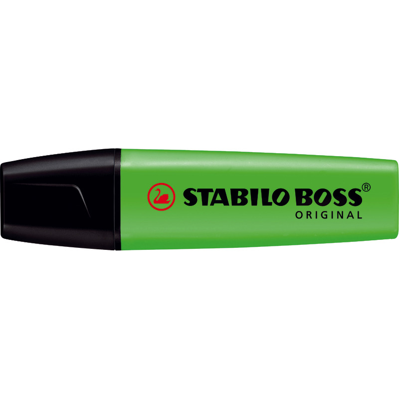 STABILO BOSS Textmarker ORIGINAL, Einzelfarben - grün