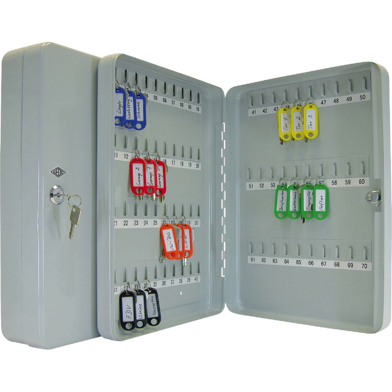 WEDO Schlüsselschrank, 70 Schlüssel