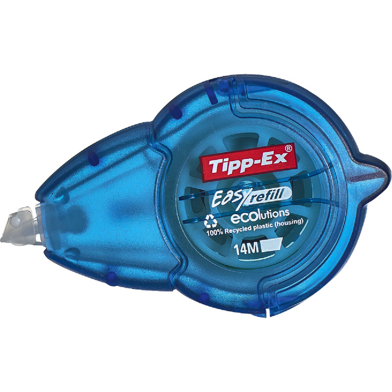 Tipp-Ex Korrekturroller ECOlutions Easy Refill, Bandmaße: 5 mm x 14 m