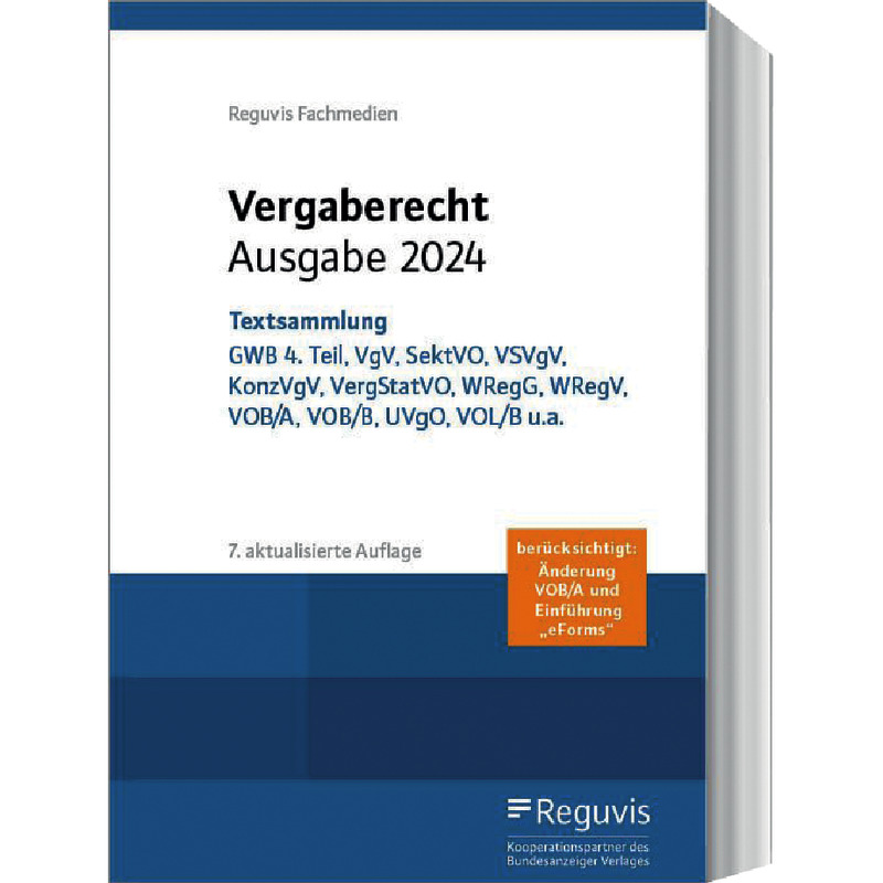 Vergaberecht  Ausgabe 2024