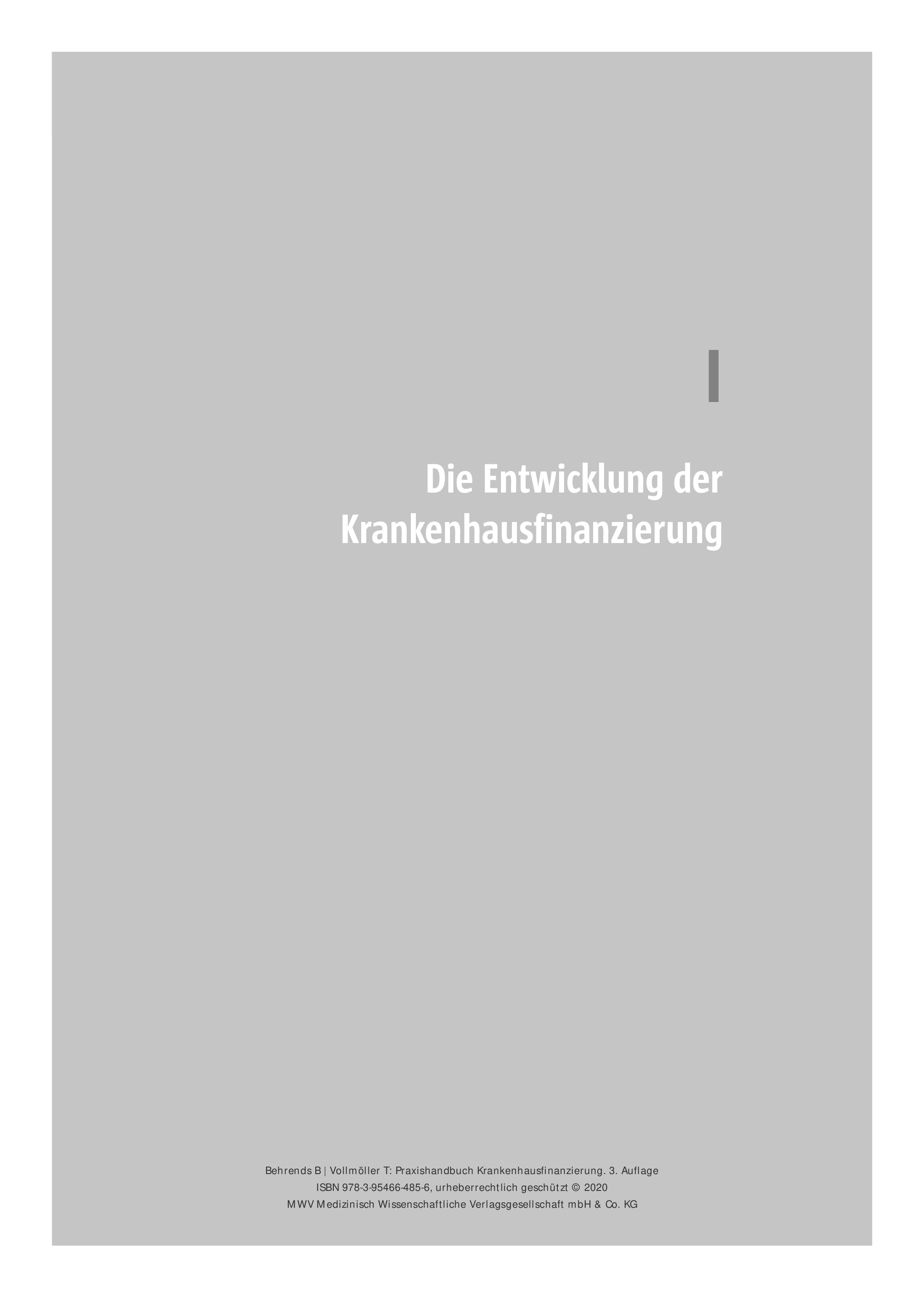Praxishandbuch Krankenhausfinanzierung