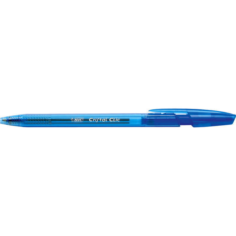 BIC Einweg-Kugelschreiber CRISTAL-CLIC - blau