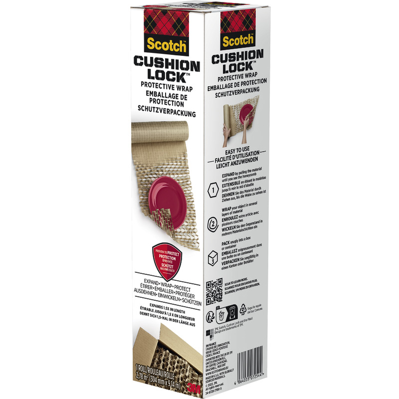 Scotch™ Cushion Lock™ Schutzverpackung, 30, 4 cm x 9, 14 m