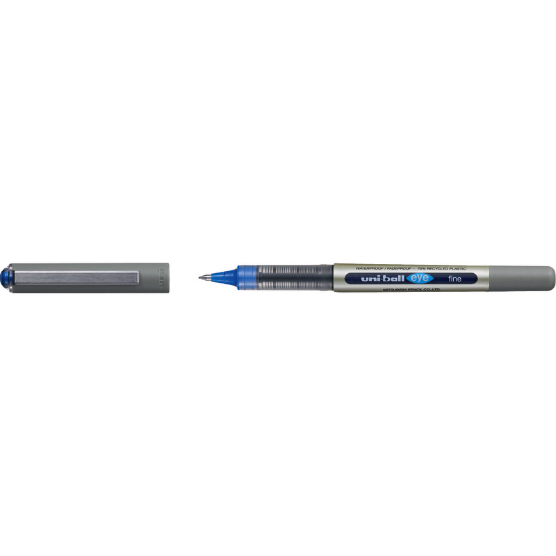 UNI-BALL Tintenroller UB EYE fine UB-157E, Strichbreite: 0, 4 mm - blau