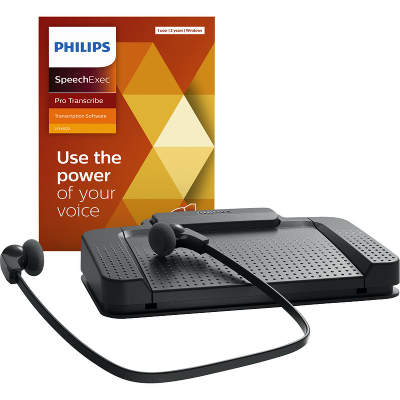 PHILIPS SpeechExec Pro Transcription Set 7277