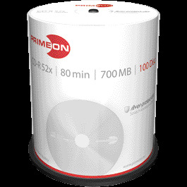 PRIMEON CD-R 700 MB, 100er Spindel