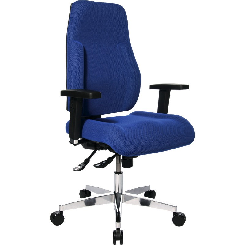 Topstar Bürodrehstühle Soft Synchro, ohne Armlehnen - blau Topstar Bürodrehstühle Soft Synchro, ohne Armlehnen - blau