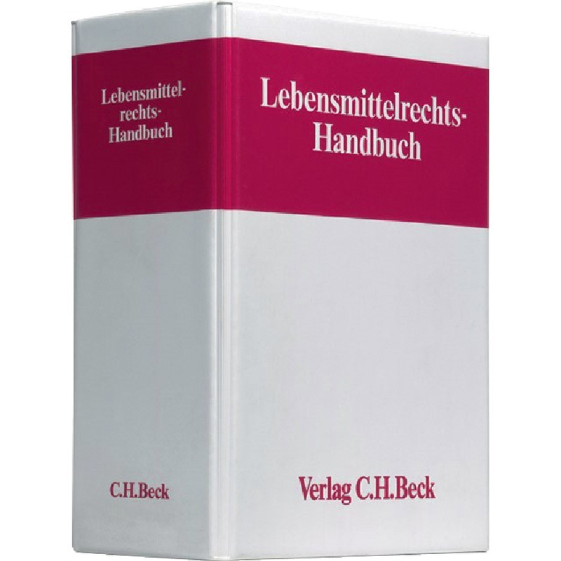 Lebensmittelrechts-Handbuch - ohne Fortsetzungsbezug