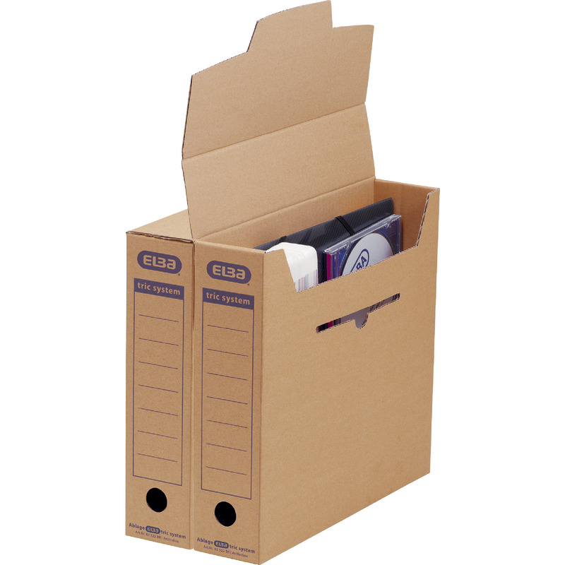 ELBA Archiv-Box tric, braun