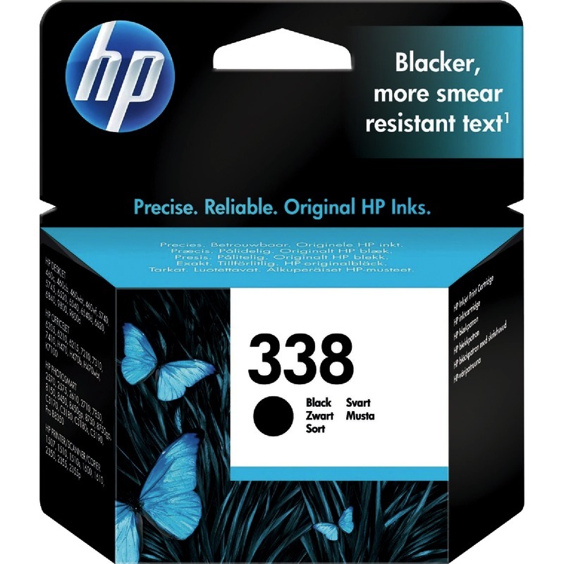 hp vivera Tintenpatrone C8765A (Nr. 338), schwarz