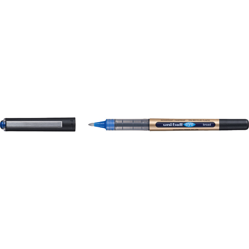 UNI-BALL Tintenroller UB EYE broad UB-150-10E, Strichbreite: 0, 6 mm - blau