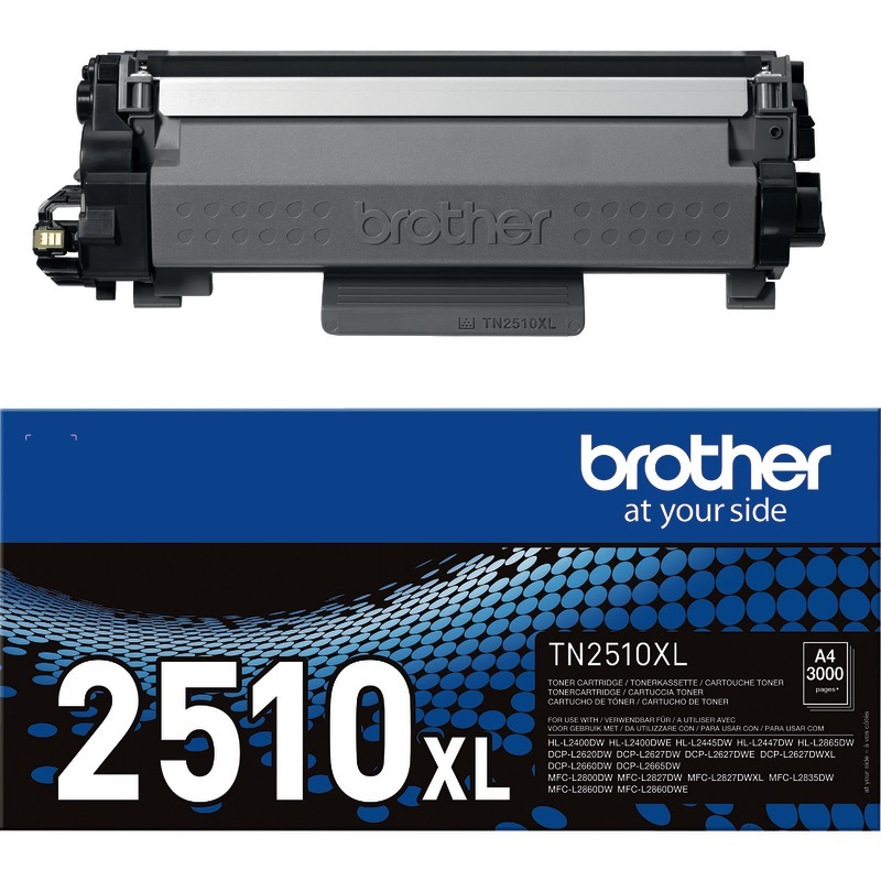 Brother Toner TN2510XL, schwarz