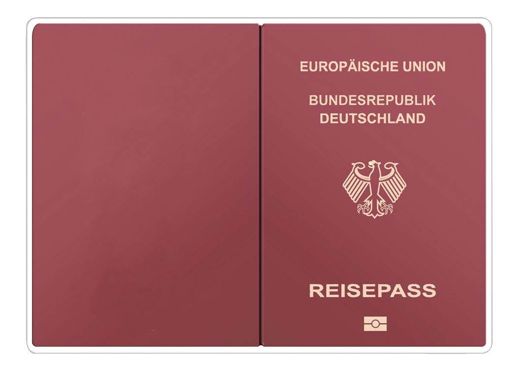 Ausweishülle für alten Reisepass