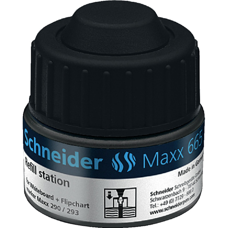 SCHNEIDER Refillstation Maxx 665 für Whiteboard- und Flipchartmarker - schwarz
