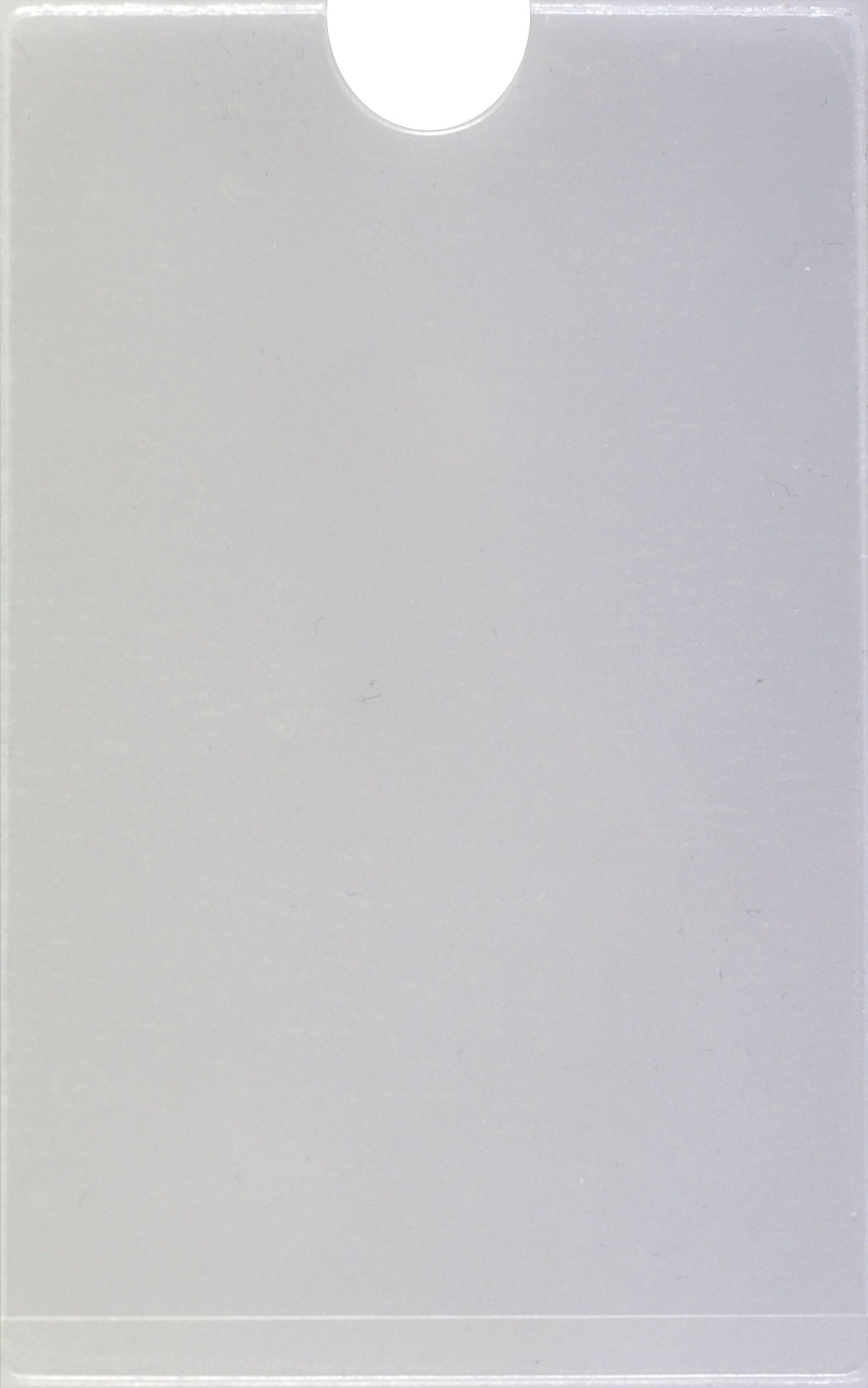 Folientasche für Kartenführerschein, 60 x 95 mm, selbstklebend