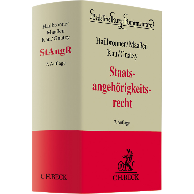 Staatsangehörigkeitsrecht: StAngR