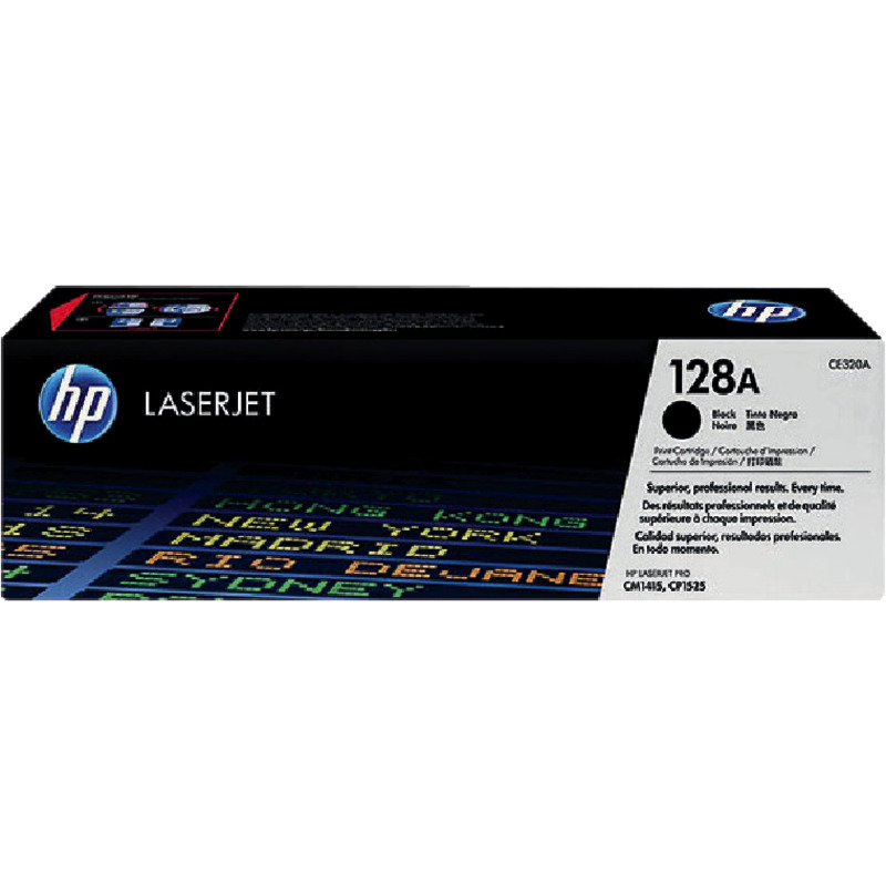 hp ColorSphere Toner CE320A, schwarz