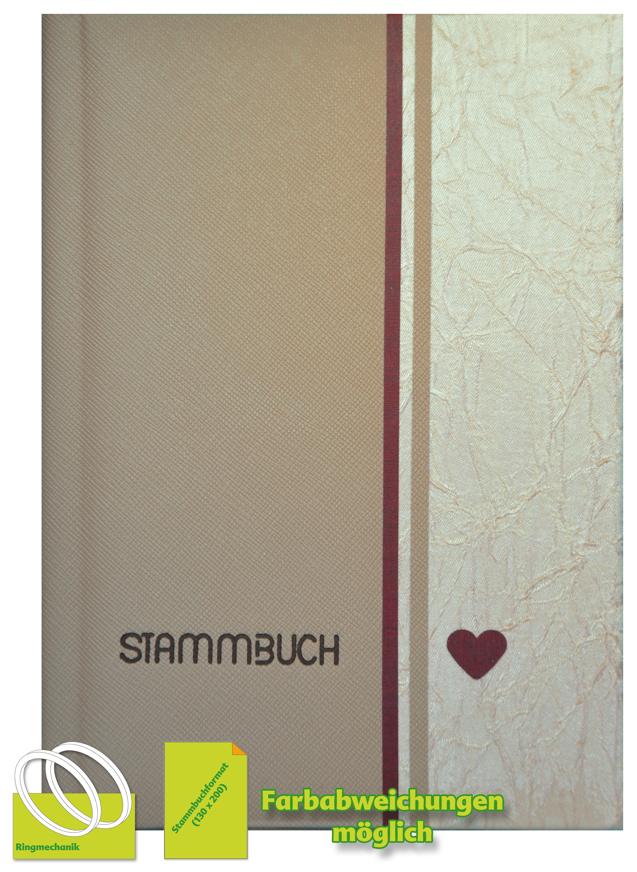 Stammbuch BROWNIE, Ringmechanik (Seriennummer 8000909)