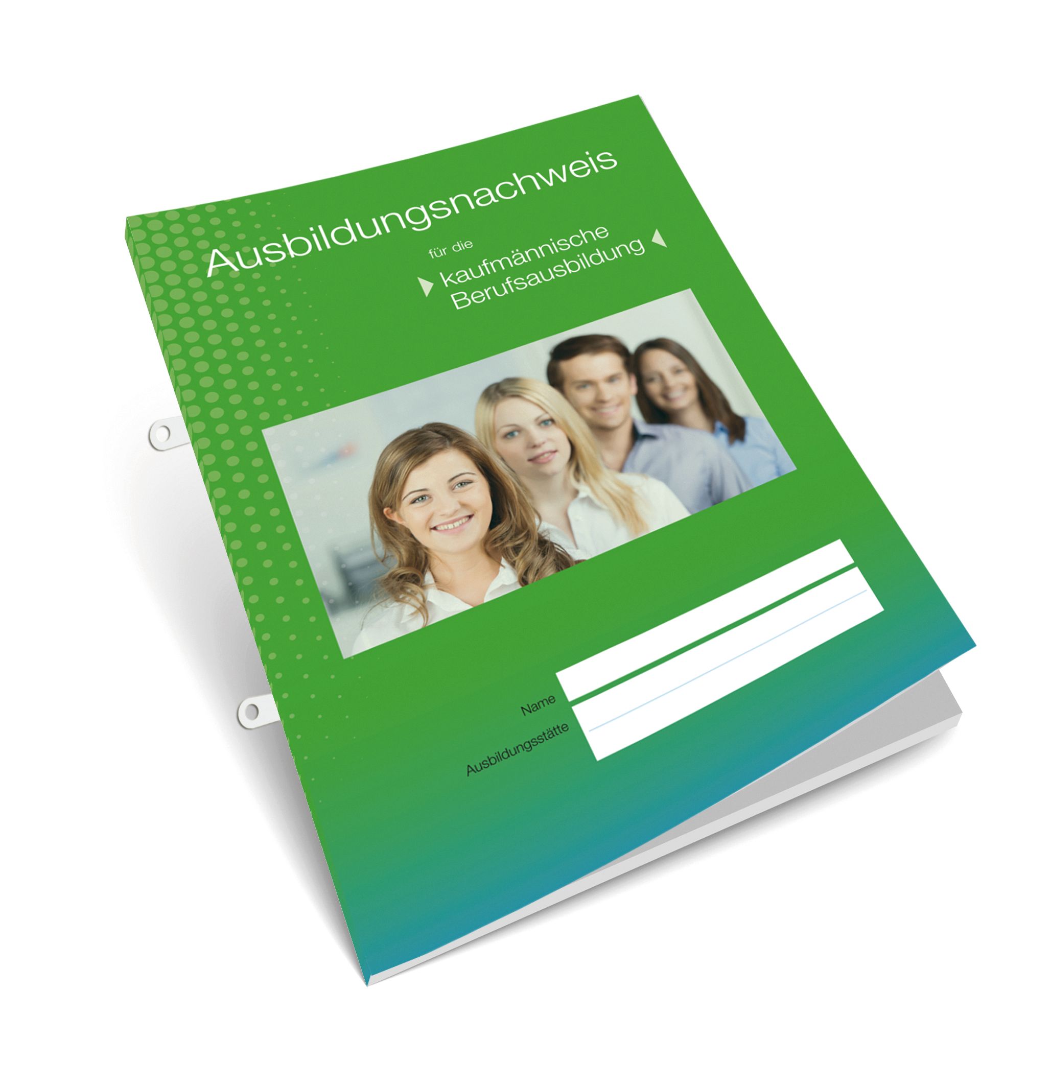 Ausbildungsnachweis für die kaufmännische Berufsausbildung (1. Ausbildungsjahr), Mappe