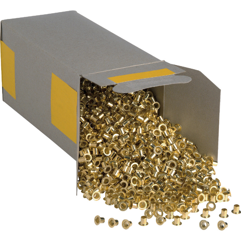 hang Ösen 269 vermessingt, Ø 5 mm, Länge 5, 3 mm