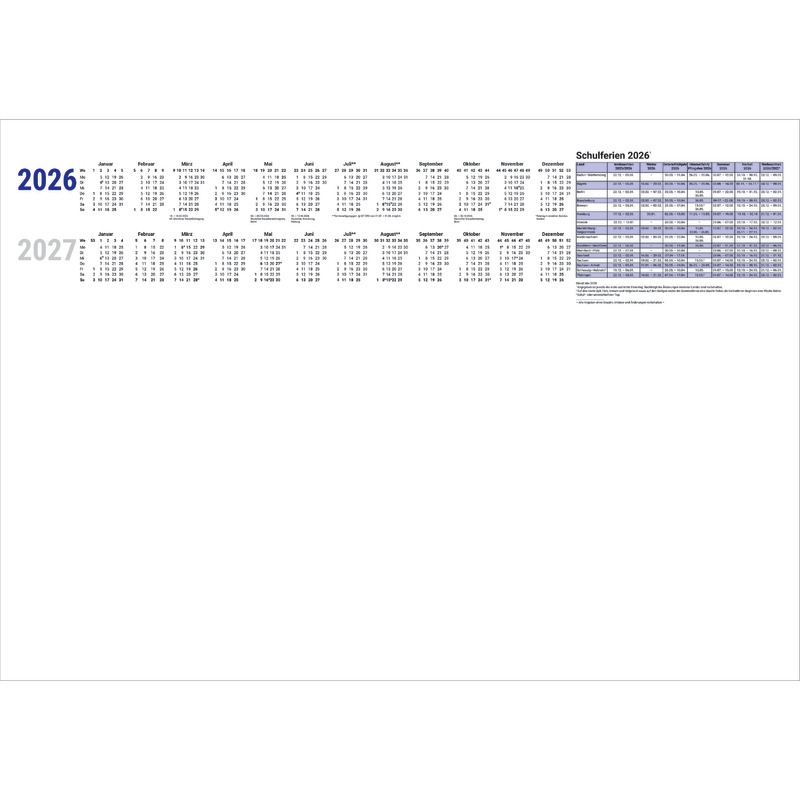 SoldanPlus Schreibunterlage 7510, 50 Blatt, 2026 / 2027