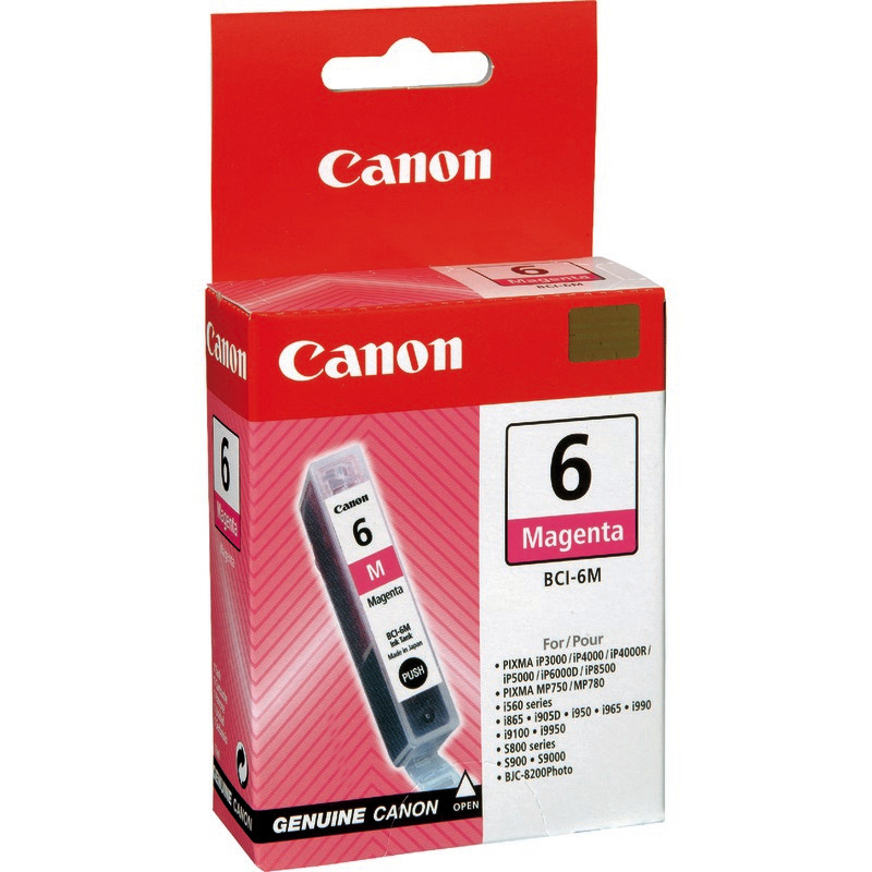 Canon Tintenpatrone BCI-6M, magenta