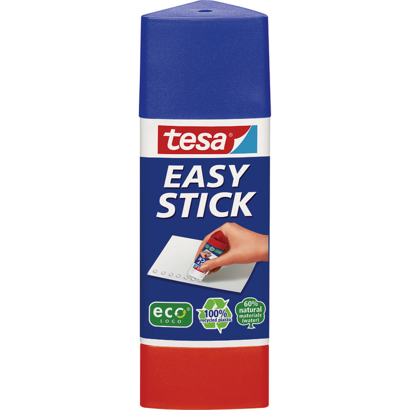tesa Easy Stick ecoLogo® Klebestift, Inhalt 12 g