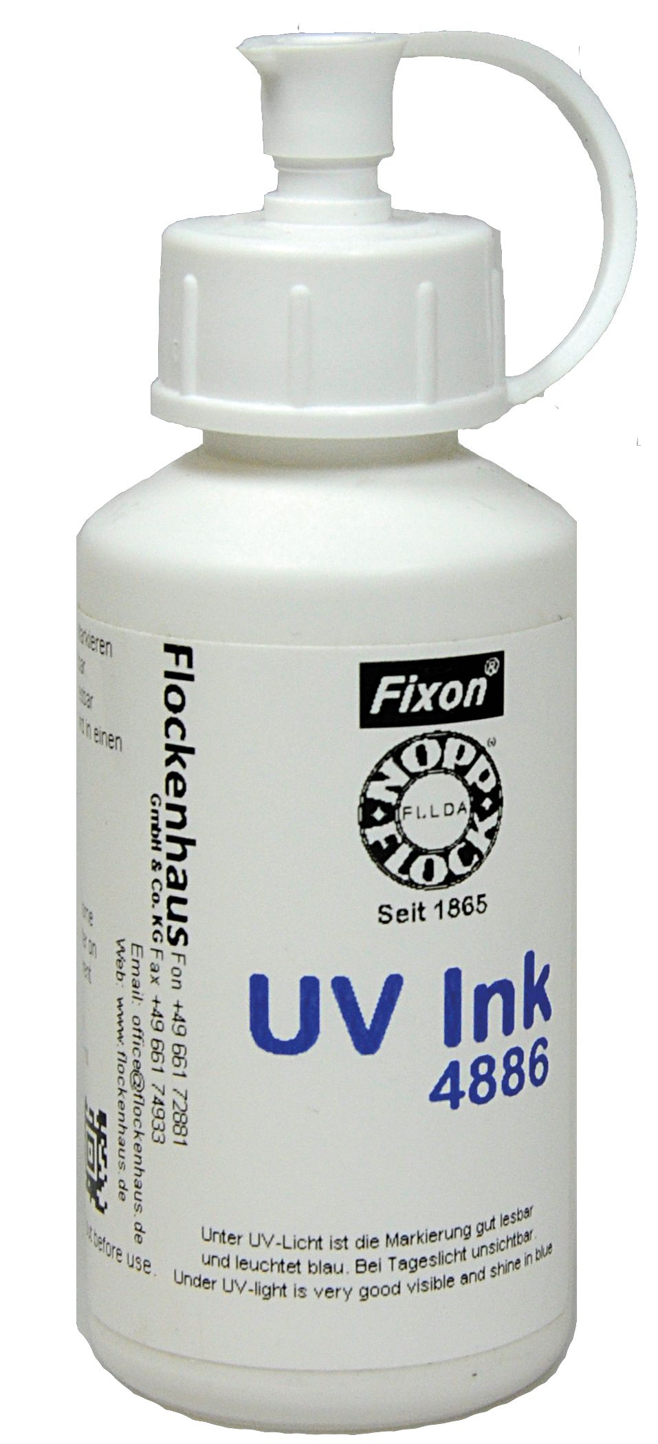 UV-Tinte 4886 Nachfülltinte, 50 ml, wasserlöslich UV-Tinte 4886 Nachfülltinte, 50 ml, wasserlöslich